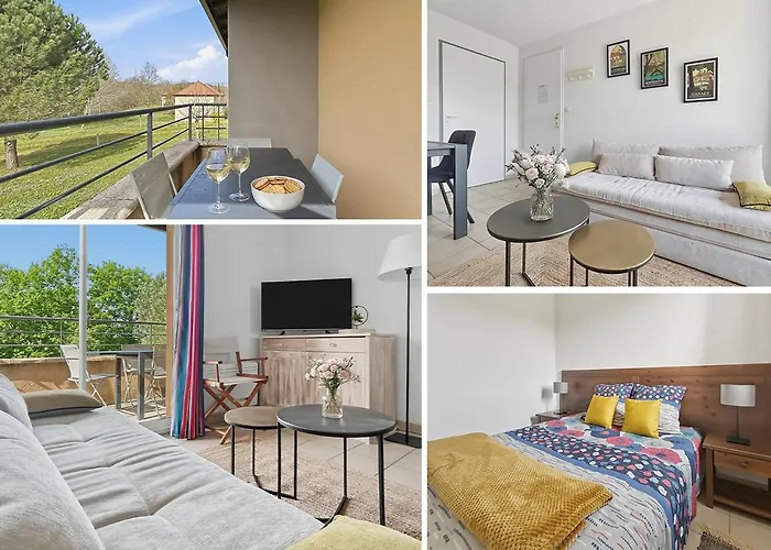 T3 Classe 3 Avec Piscine, Parking & Terrasse Appartement Prayssac