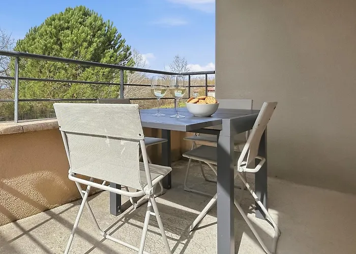 Appartement T3 Classe 3 Avec Piscine, Parking & Terrasse